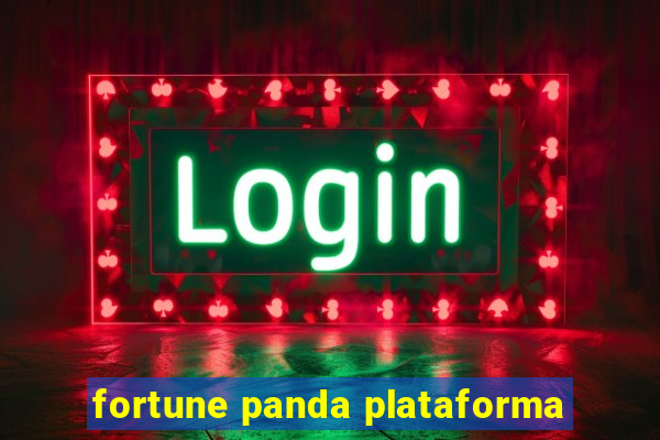 fortune panda plataforma